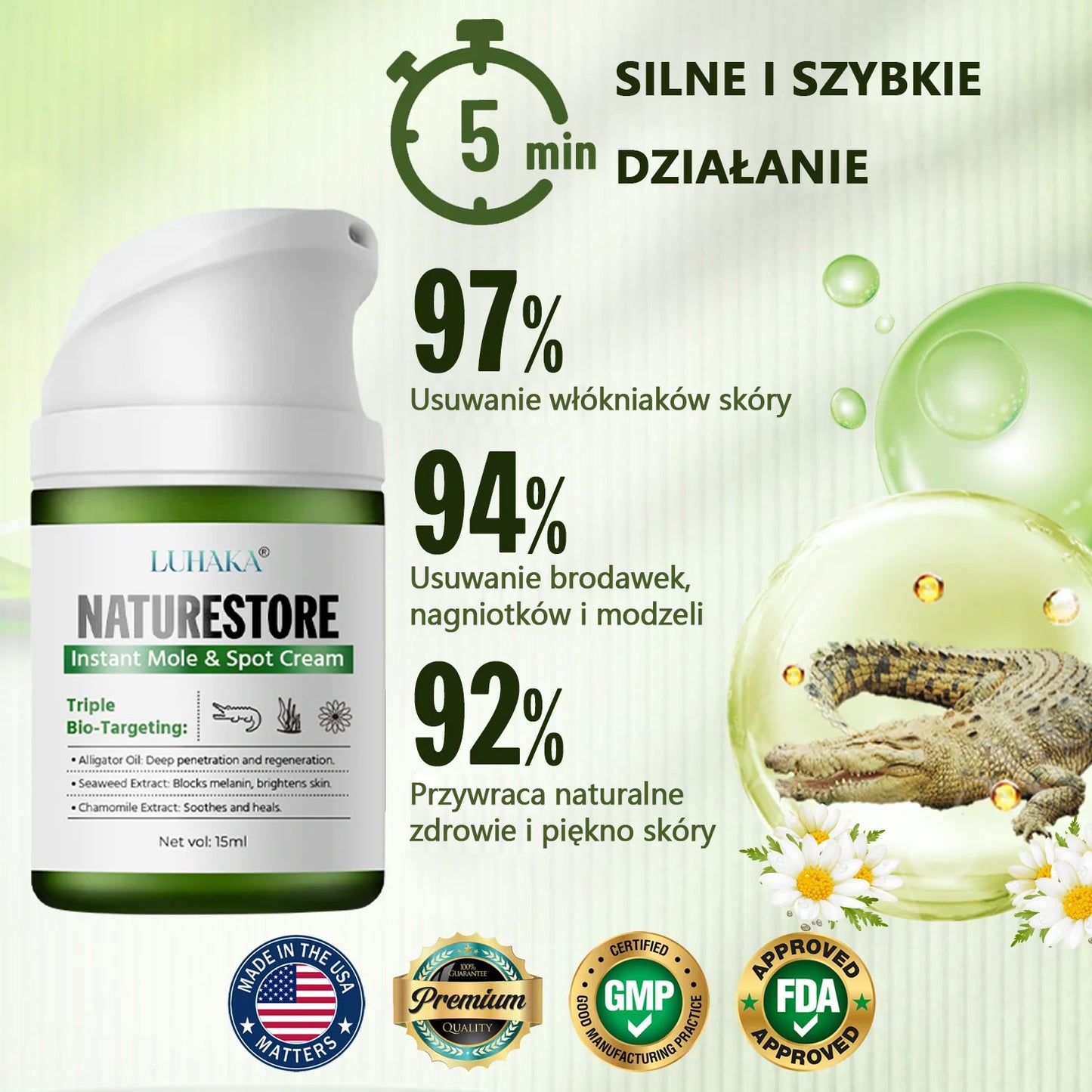 ✅Sklep oficjalny: Luhaka™ NATURESTORE Instant do usuwania znamion i plam