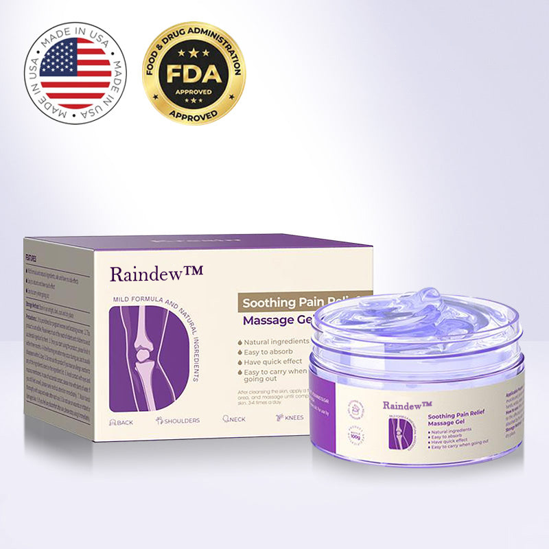 👨⚕️Zatwierdzone przez American Orthopaedics (AAOS)👨⚕️Żel do masażu łagodzący ból stawów i kurkumę Raindew™ z olejkiem emu👨⚕️Zatwierdzone przez American Orthopaedics (AAOS)