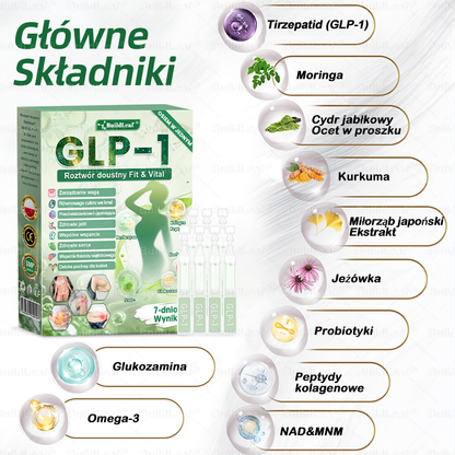 Oficjalny sklep Polska | ☘️☘️BuildLeaf® GLP-1 8-w-1 Fit & Vital Rozwiązanie (Jednorazowe dziennie, widoczne zmiany w ciągu 7 dni) ✅ Otyłość, zdrowie sercowo-naczyniowe, cukrzyca, bezdech senny, zdrowie jelit, problemy ze stawami i inne.