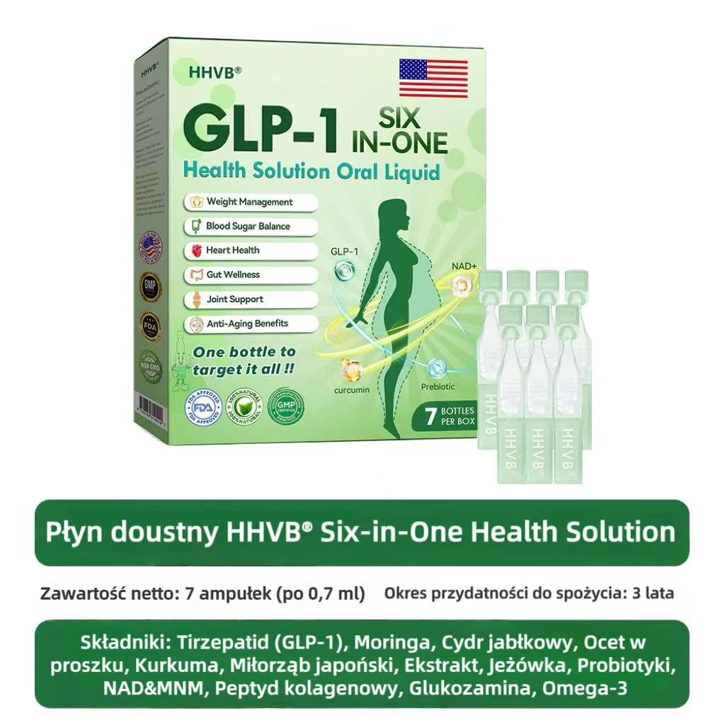 Polecane przez Mayo Clinic | Oficjalny sklep 👨‍⚕️HHVB® GLP-1 doustny roztwór na odchudzanie 💥 Otyłość, choroby układu krążenia, cukrzyca, bezdech senny, problemy ze stawami i inne