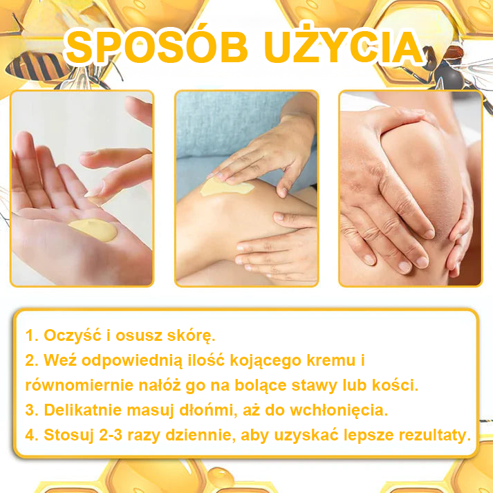 TLOPA® Toksyna botulinowa i jad pszczeli Balsam Łagodzący Ból i Leczenie Kości🐝🌿 (Polecane dla seniorów przez ortopedów)🔥🔥
