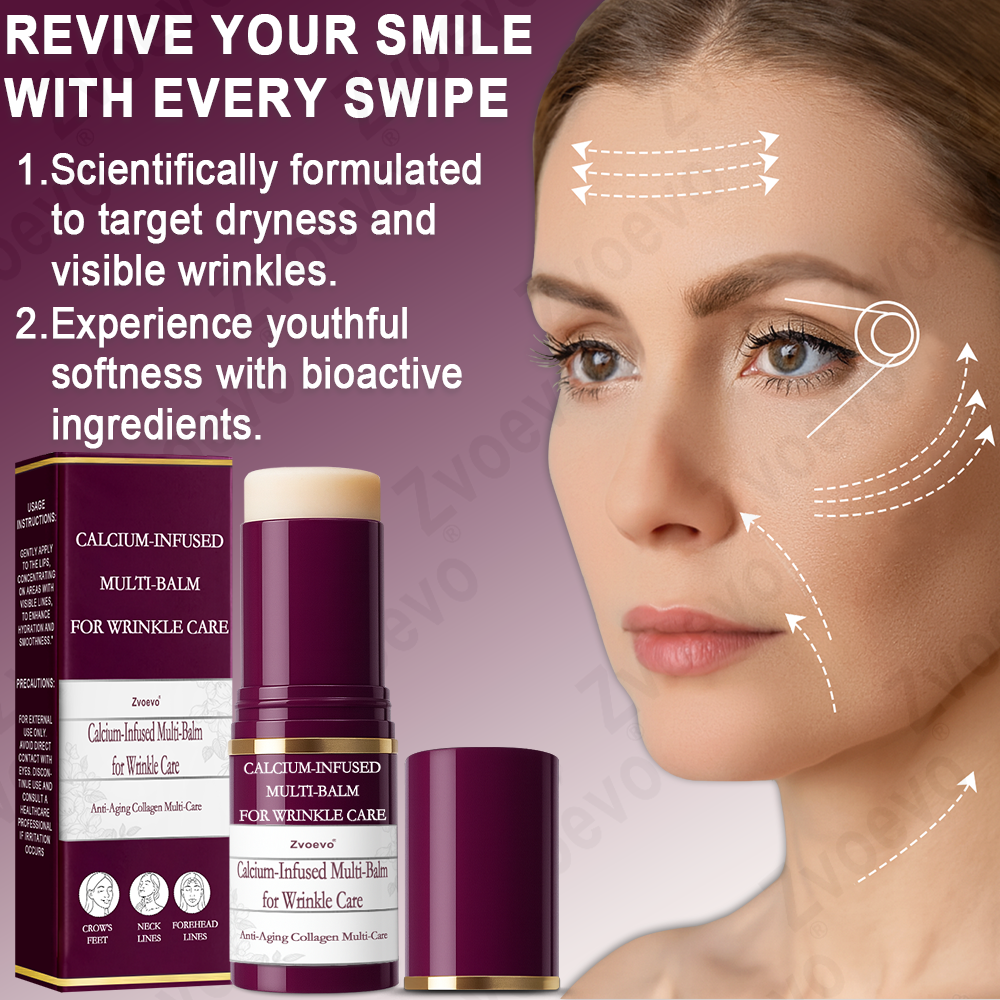 ✅ Oficjalny Sklep Flagowy: Zvoevo® Calcium Collagen Repair Lip Balm 👨‍⚕️ Certyfikat TGA (Celuje w zmarszczki i drobne linie, wygładza bruzdy nosowo-wargowe i zmarszczki na szyi, redukuje zmarszczki na czole)
