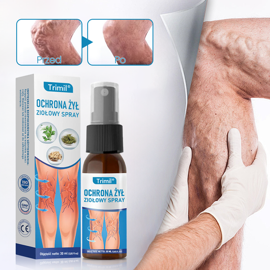 Trimil® Ziołowy Spray na Ochronę Żył – ✅Klinicznie udowodniono, że eliminuje żylaki w zaledwie 7 dni!💚