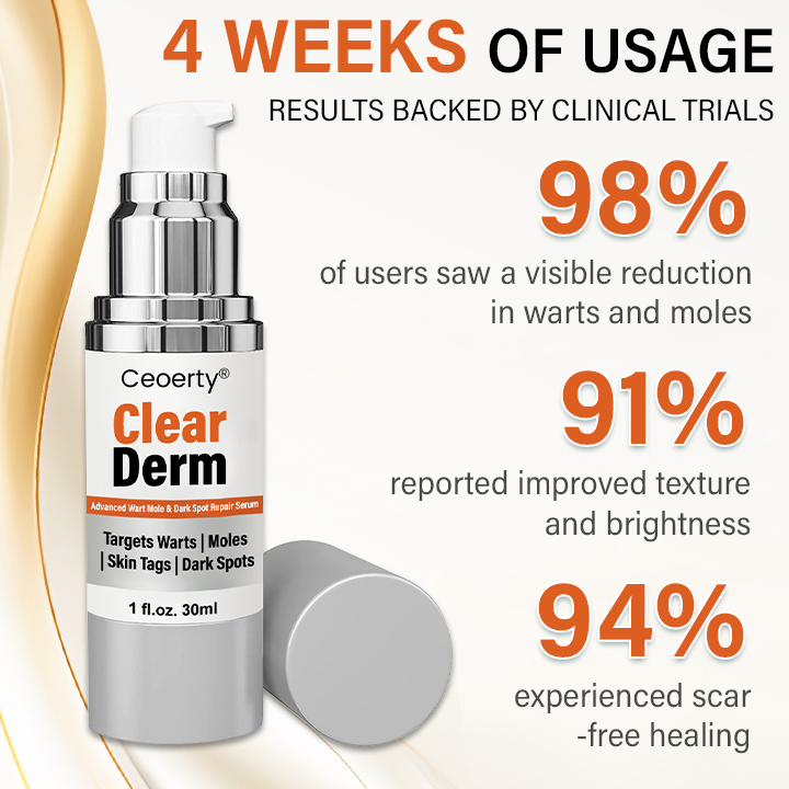 Ceoerty® ClearDerm Zaawansowane serum do usuwania brodawek, znamion i ciemnych plam