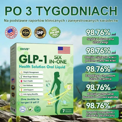 Polecane przez Mayo Clinic | Oficjalny sklep 👨‍⚕️HHVB® GLP-1 doustny roztwór na odchudzanie 💥 Otyłość, choroby układu krążenia, cukrzyca, bezdech senny, problemy ze stawami i inne