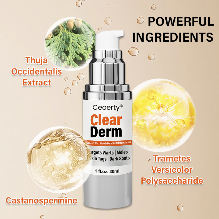 Ceoerty® ClearDerm Zaawansowane serum do usuwania brodawek, znamion i ciemnych plam