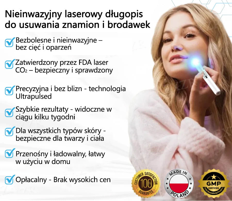 Bikenda® nieinwazyjny laserowy długopis do usuwania znamion i brodawek ✨✨