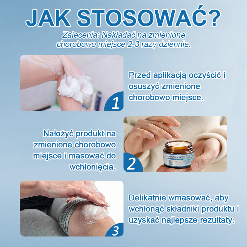 𝖯𝗂𝖼𝗱𝗈® BPC-157 Krem regenerujący stawy 🦴 Skutecznie łagodzi artretyzm, neuropatię, reumatyzm, kontuzje sportowe i wiele więcej 👍
